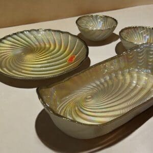 Crystal Handmade 10 pcs Snack Set, Premium Snack Set for Exclusive Hosting and Gifting